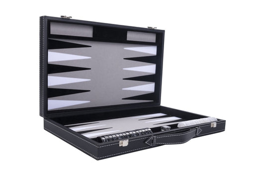 Backgammon med inlagd filt