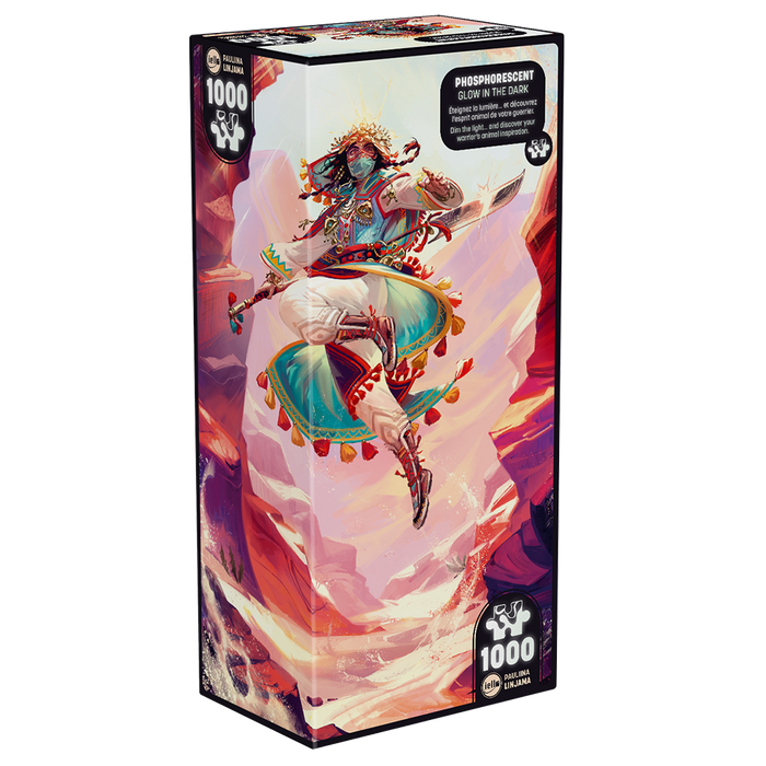 Puzzle Twist - Glow In The Dark: Desert Spirit (1000 pieces)