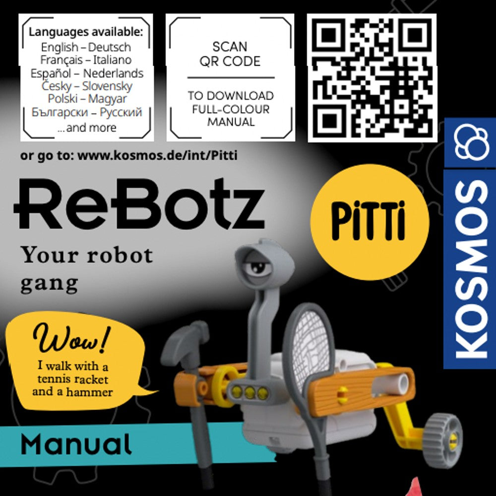 Kosmos - ReBotz - Pitti the Walking Robot (DA/SE/NO)