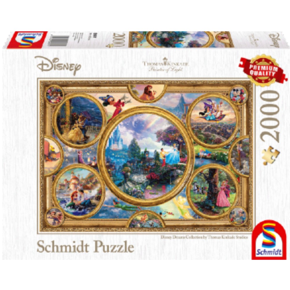 Puzzle - Thomas Kinkade: Disney - Dreams Collection (2000 pieces)