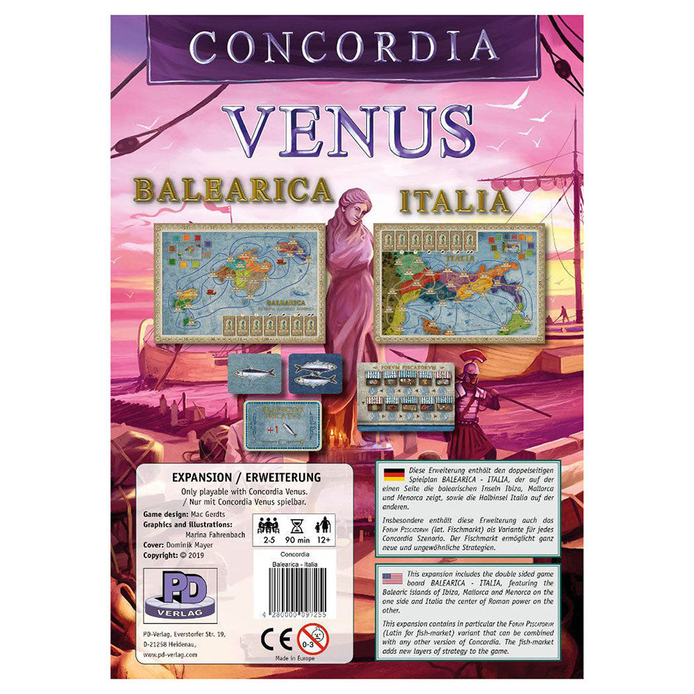 Concordia Venus: Balearica - Italia
