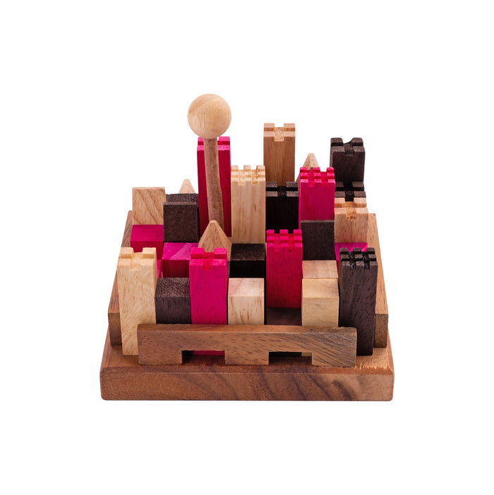 Engelhart - Slottpussel i akaciaträ