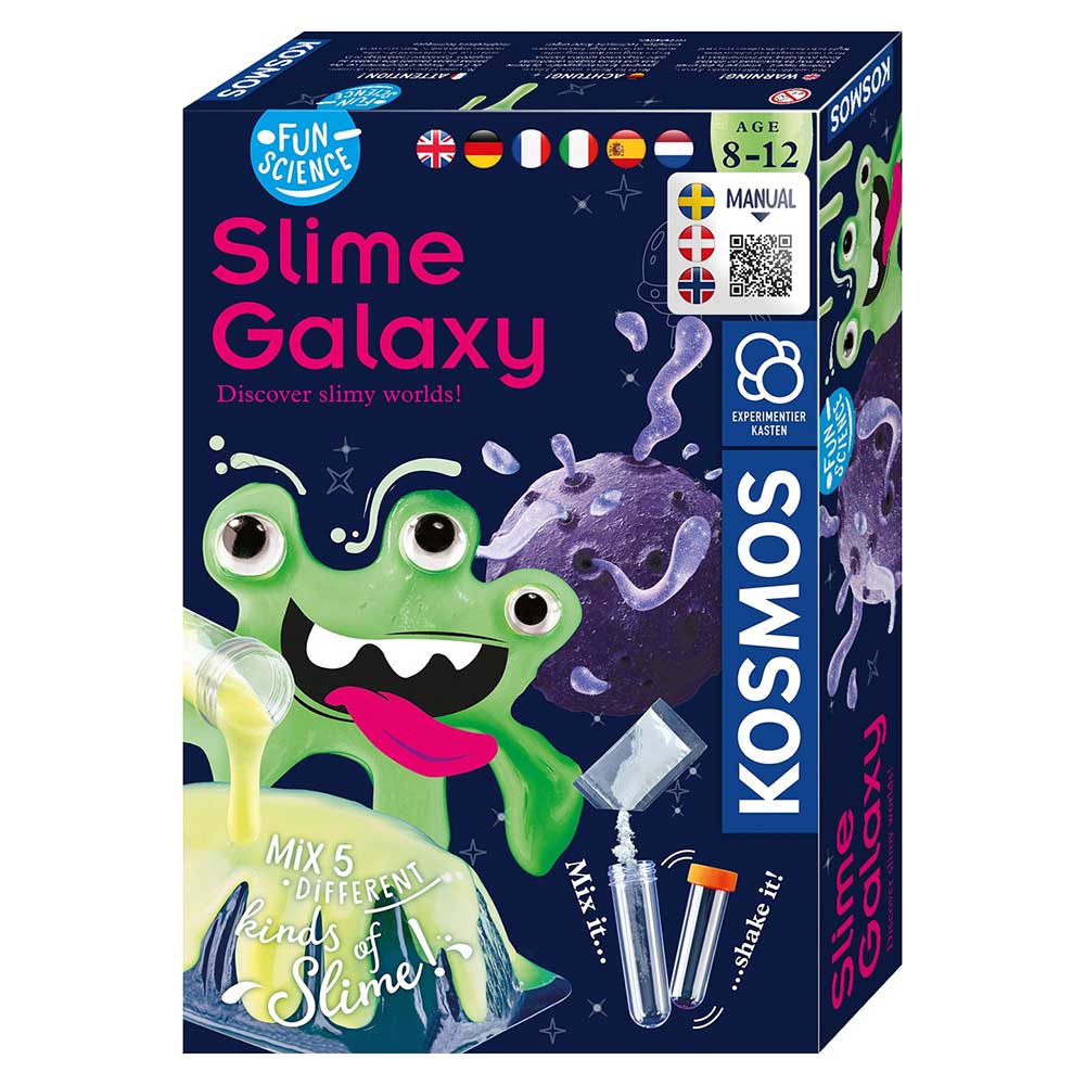 Kosmos - Fun Science - Slime Galaxy - STEM (DA/SE/NO/EN)