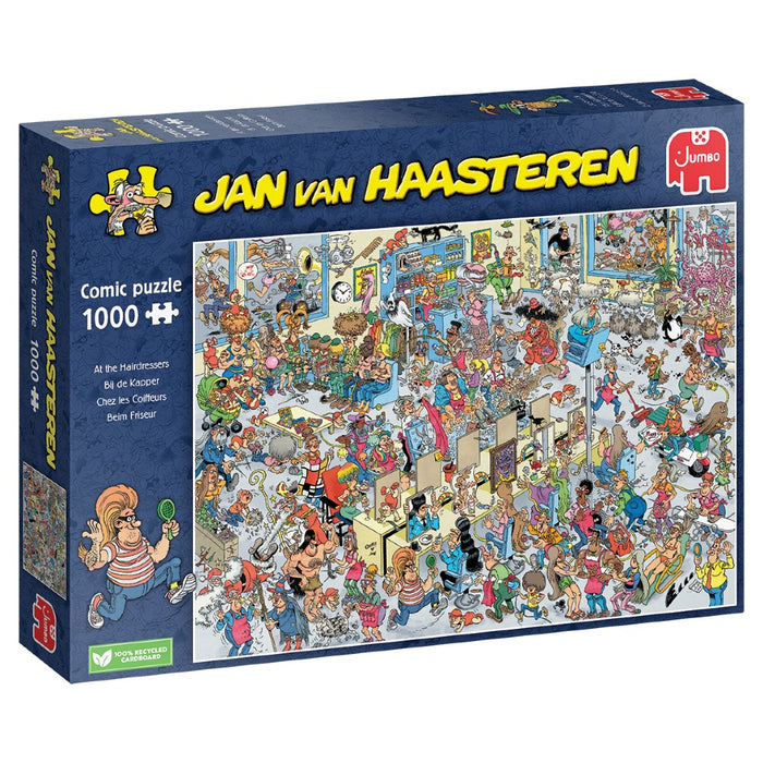 Puzzle Jan van Haasteren - The Hairdressers (1000 pieces)