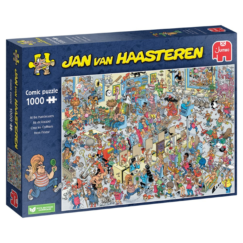 Puzzle Jan van Haasteren - The Hairdressers (1000 pieces)