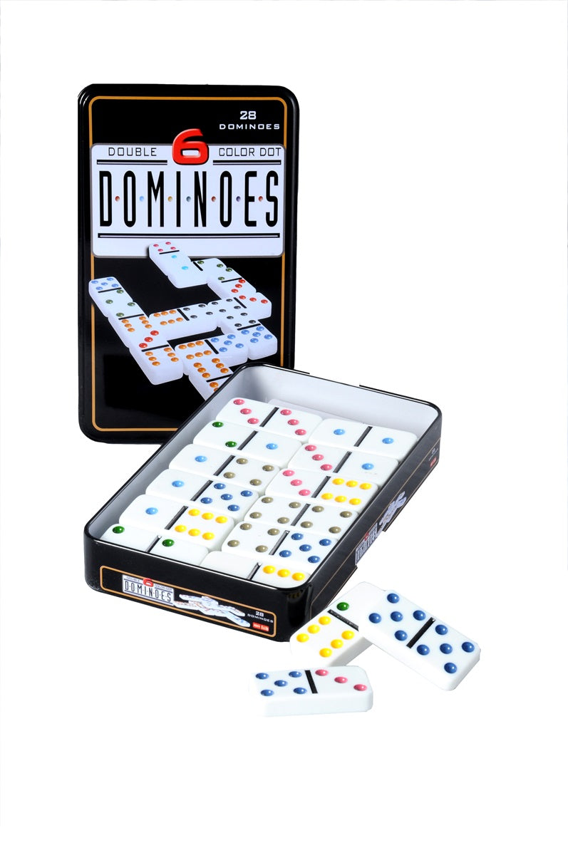 Domino dubbel 6 i plåt