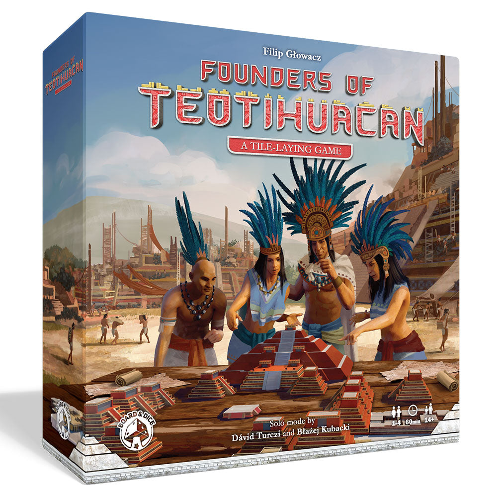 Board & Dice - Founders of Teotihuacan (EN)