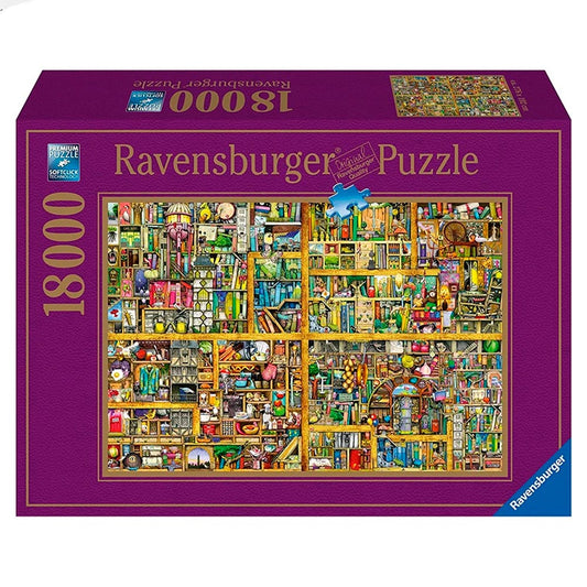 Puzzle: Magic Bookshelf XXL (18000 pieces)