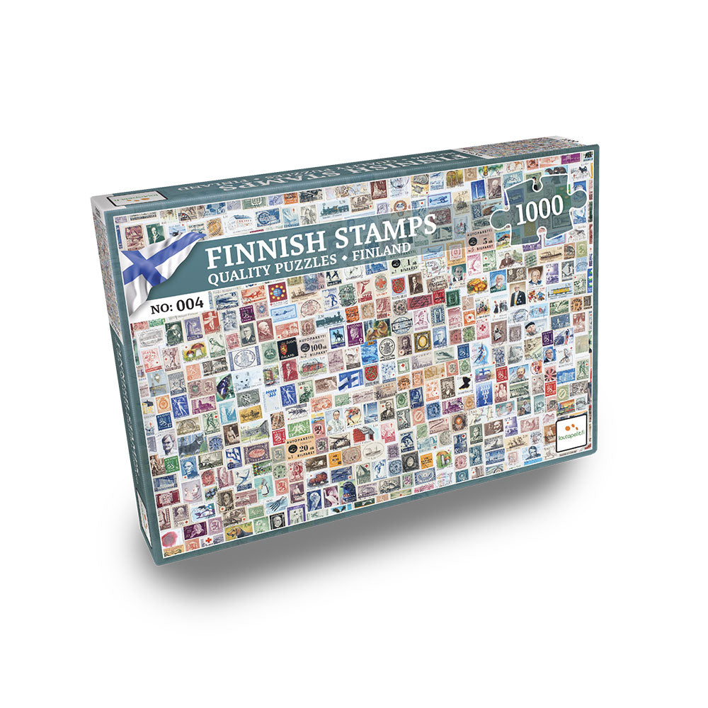 Nordic Quality Puzzles - FI:004 - Finnish Stamps (1000 pieces)