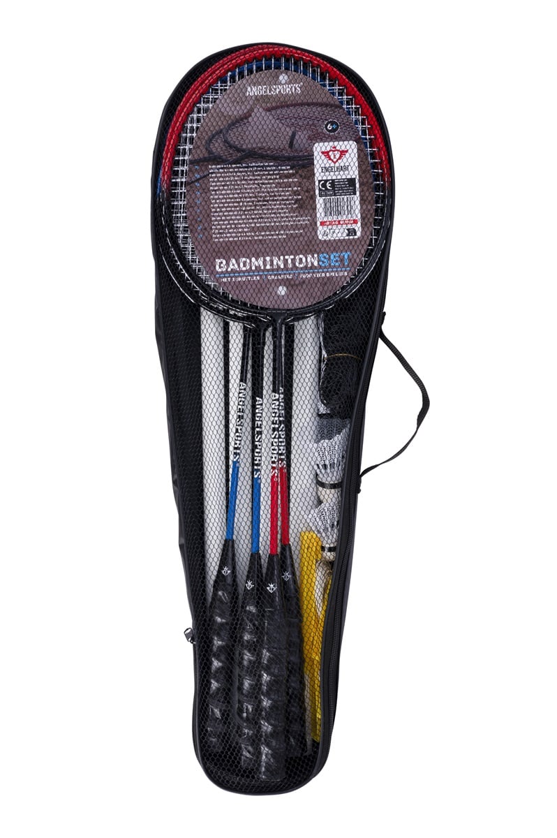 Badmintonset för 4 spelare