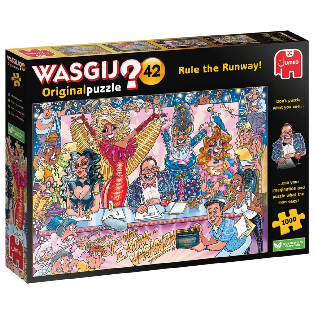 Puzzle Wasgij Original 42 Rule The Runway! (1000 pieces)