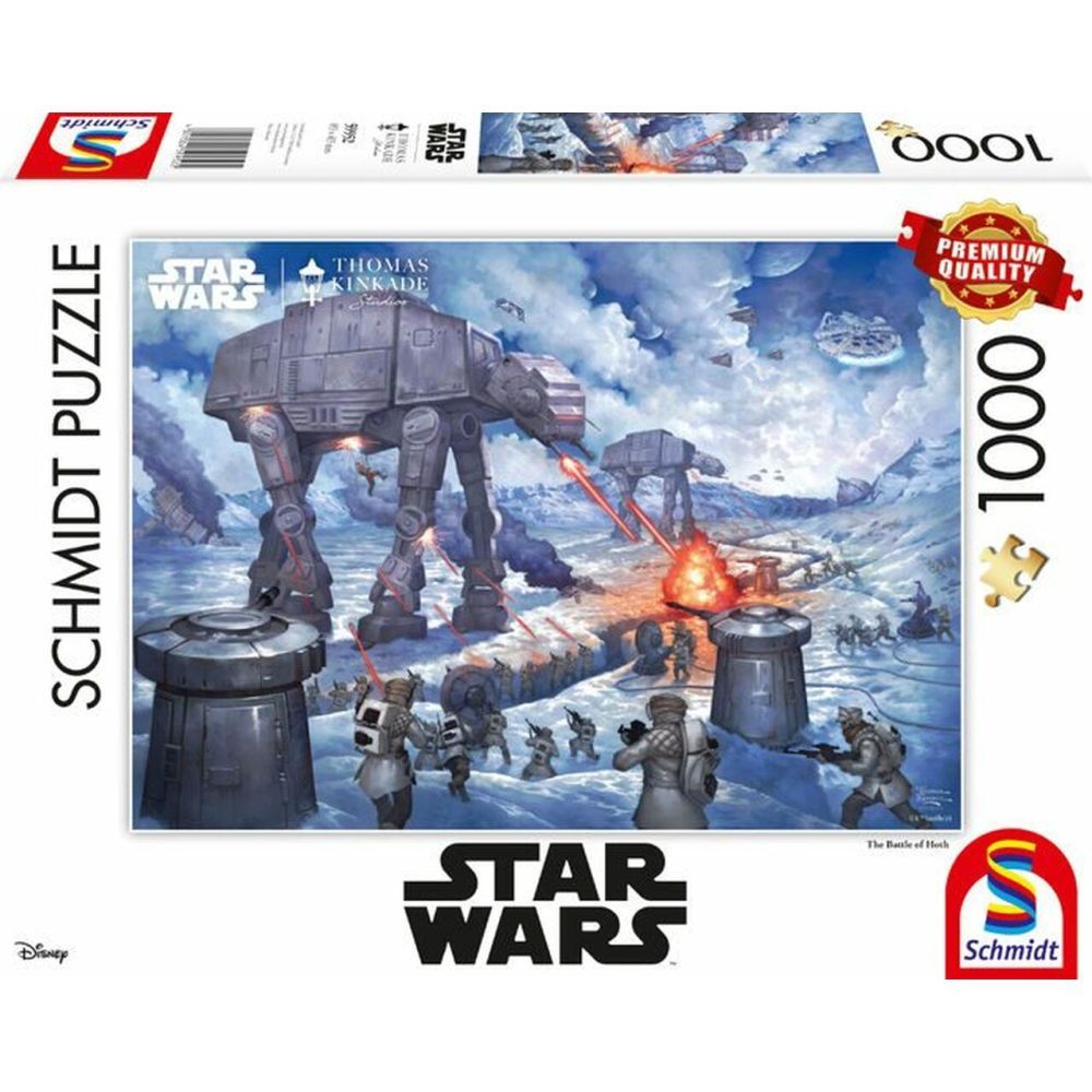 Puzzle - Thomas Kinkade: Star Wars - The Battle of Hoth (1000 Pieces)