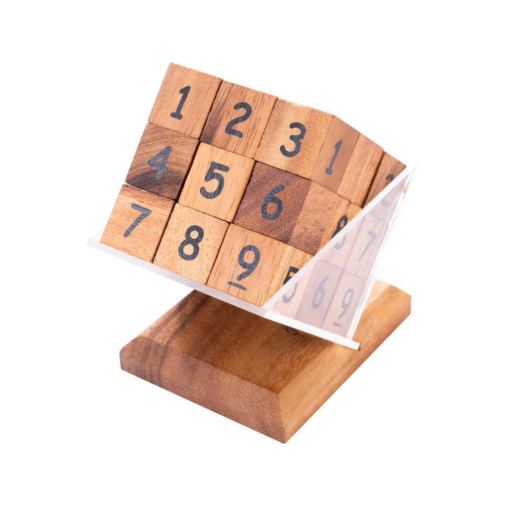 Engelhart - Cube Sudoku i akaciaträ