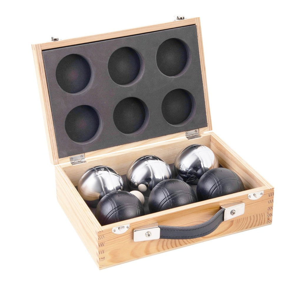 Engelhart - Boule-set med 6 bollar i fodral