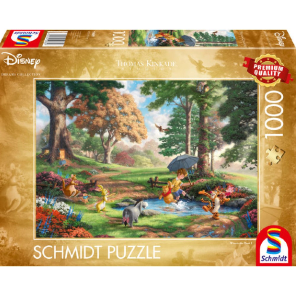 Puzzle - Thomas Kinkade: Disney - Winnie The Pooh (1000 pieces)