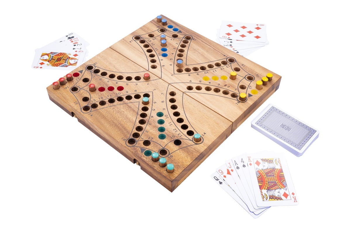 Toc brädspel 4-spelare
