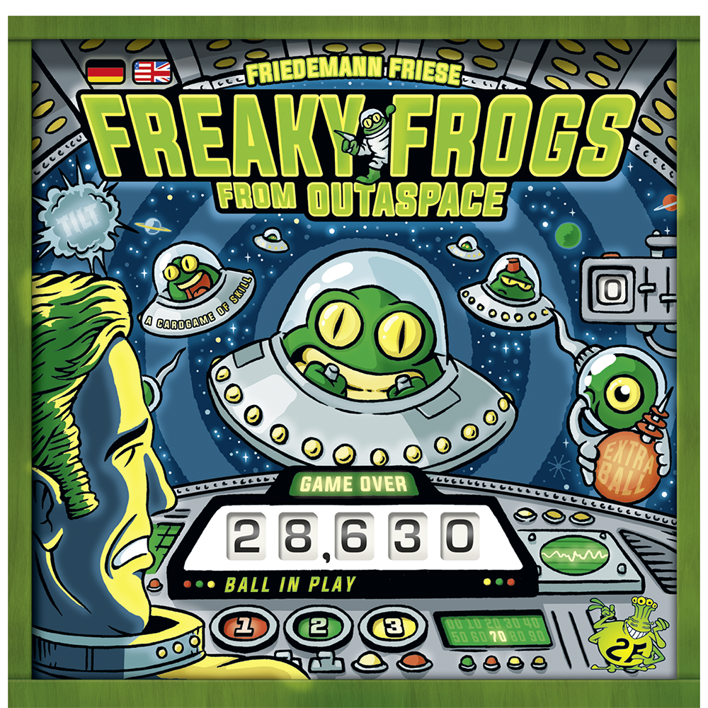 Friedemann Friese, 2F-Spiele - Freaky Frogs From Outaspace (EN)