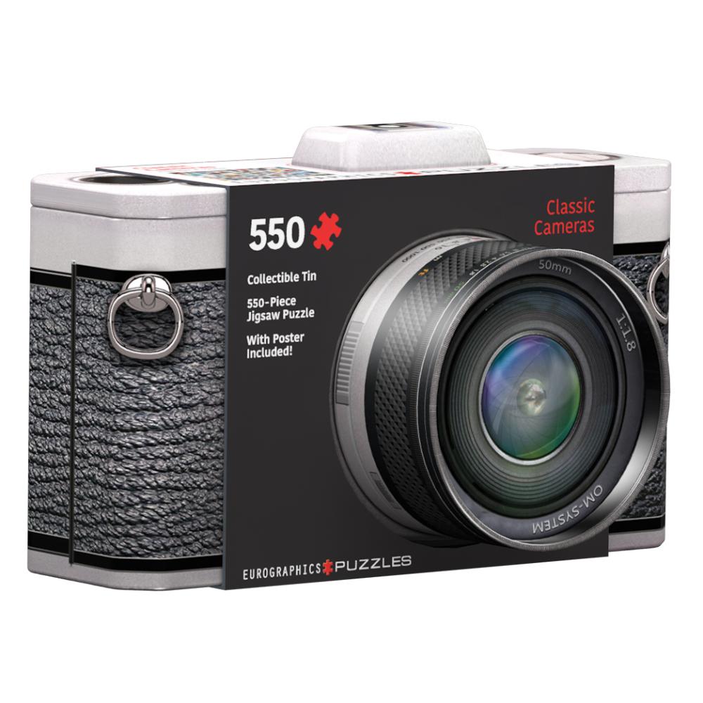 Puzzle - Classic Camera Tin (550 pieces)