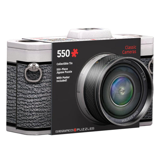 Puzzle - Classic Camera Tin (550 pieces)