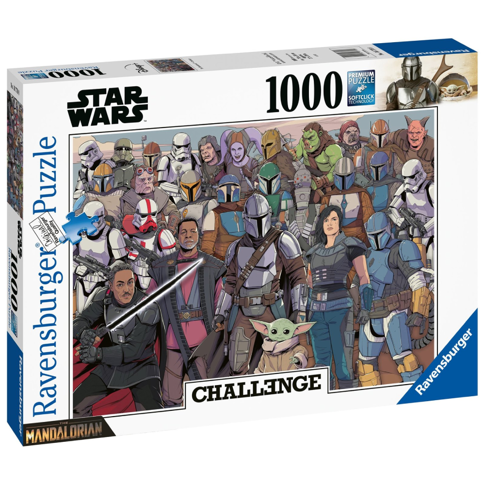 Puzzle: Challenge Baby Yoda (1000 pieces)