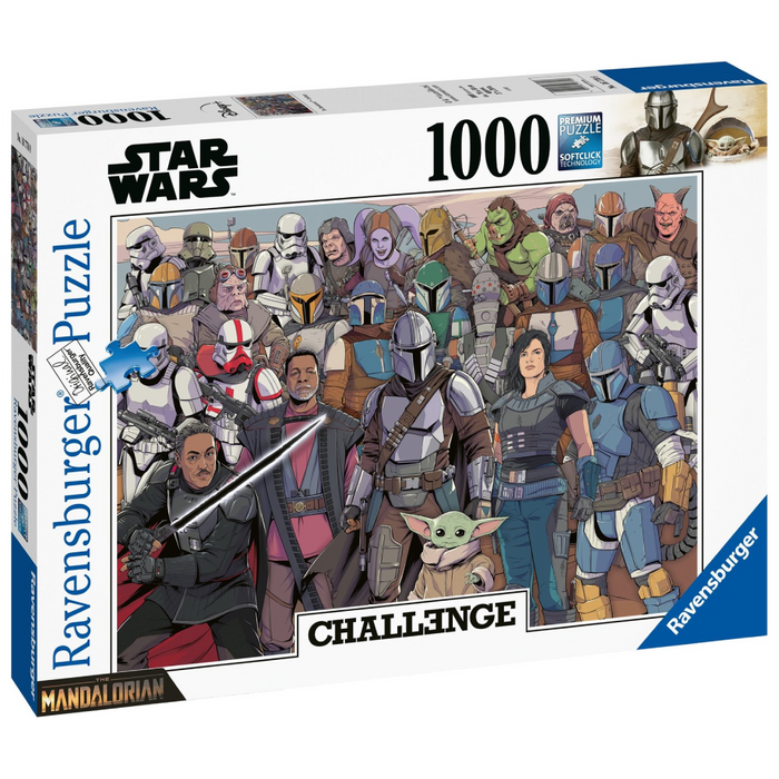 Puzzle: Challenge Baby Yoda (1000 pieces)