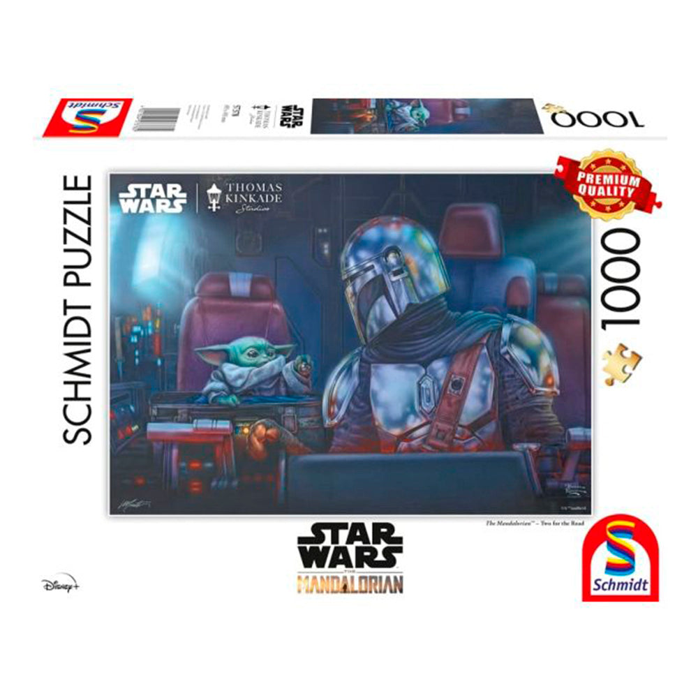 Puzzle - Thomas Kinkade: Star Wars - The Mandalorian Two for the Road (1000 Pieces)