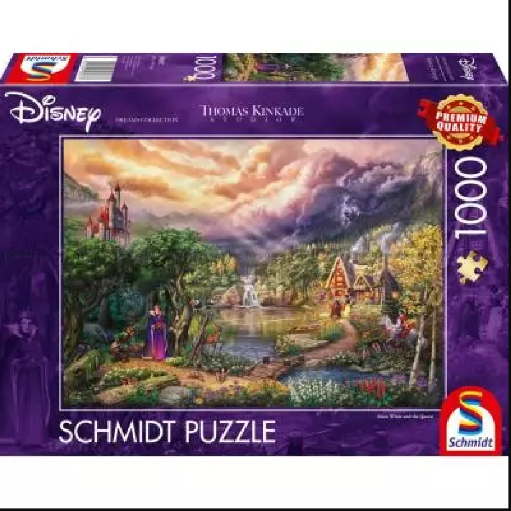 Puzzle - Thomas Kinkade - Disney - Snow White and the Queen (1000 pieces)
