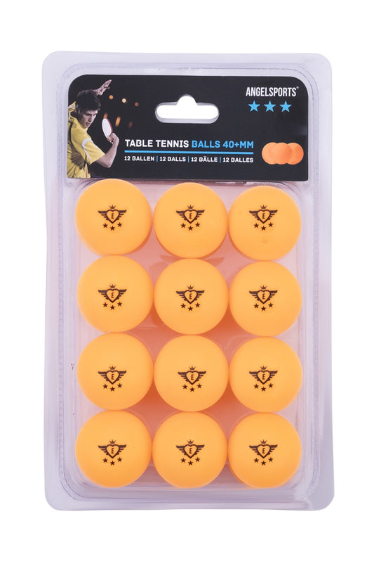 TT-bollar 3 stjärnor orange